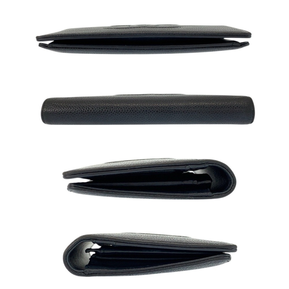 CHANEL Black Leather Logo Wallet - Picture 9 of 9